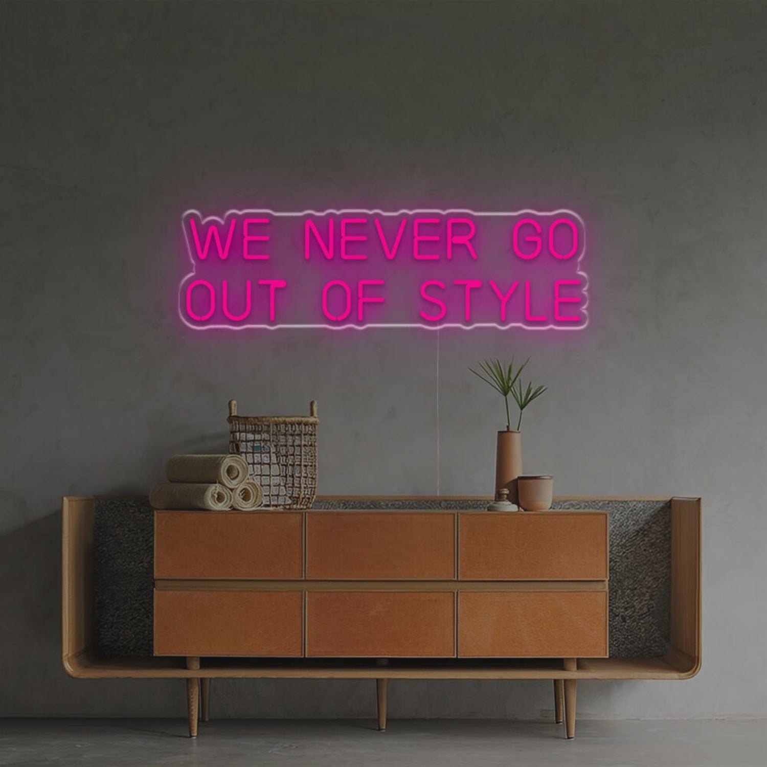 We Never Go Out Of Style Led Neon Sign | Shineneon