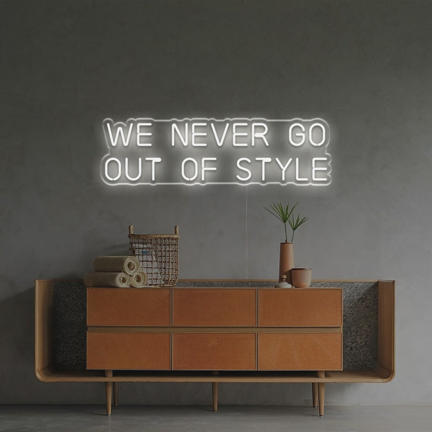 We Never Go Out Of Style Led Neon Sign | Shineneon
