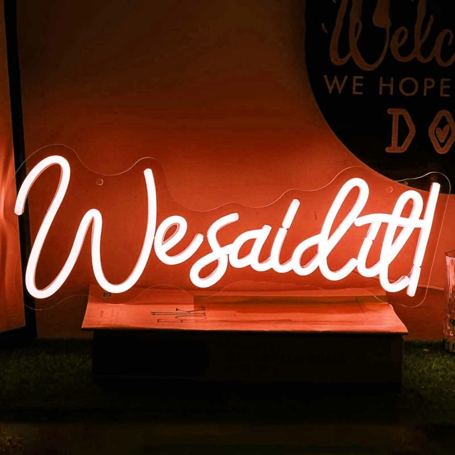 We Said It Neon Sign | Shineneon
