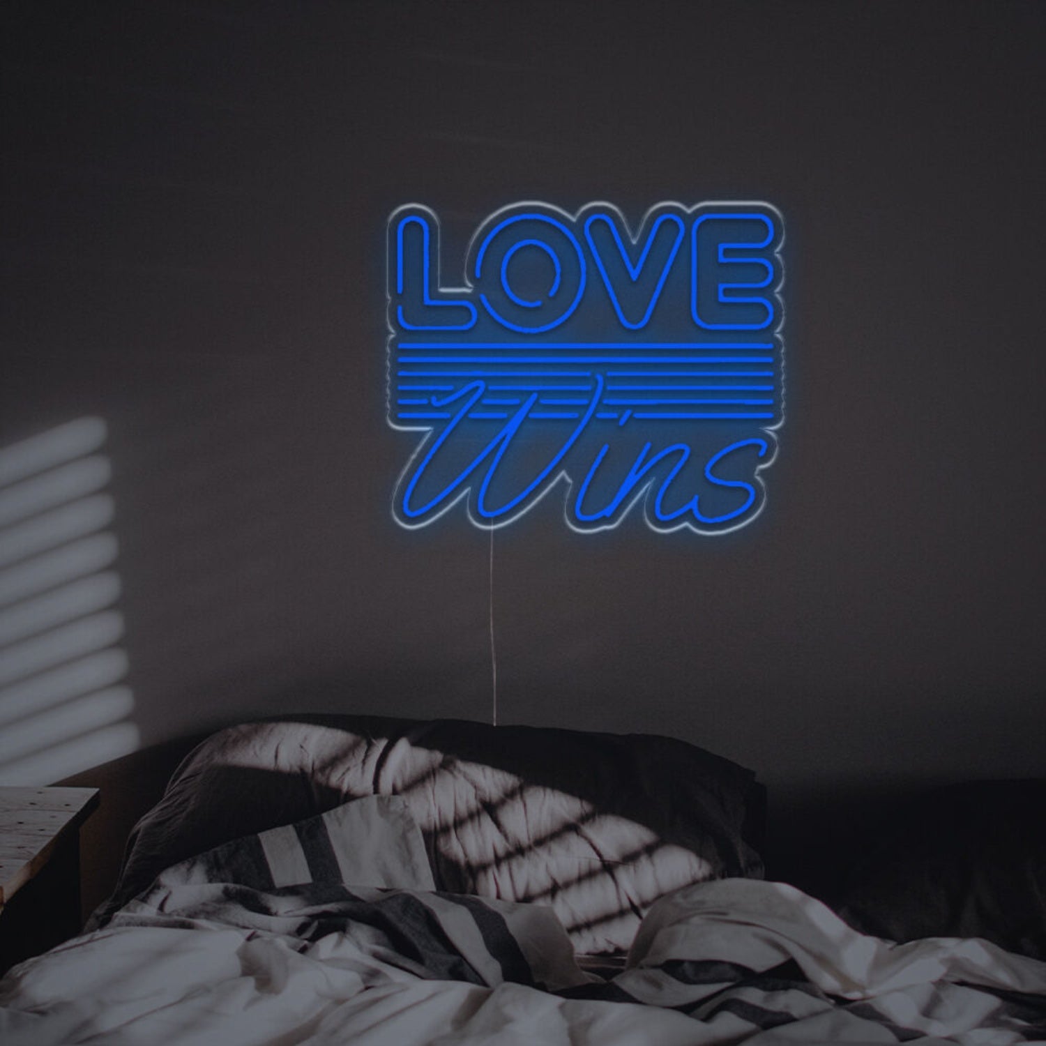 Wedding And Celebrate Equality With The Love Wins Led Neon Sign | Shineneon
