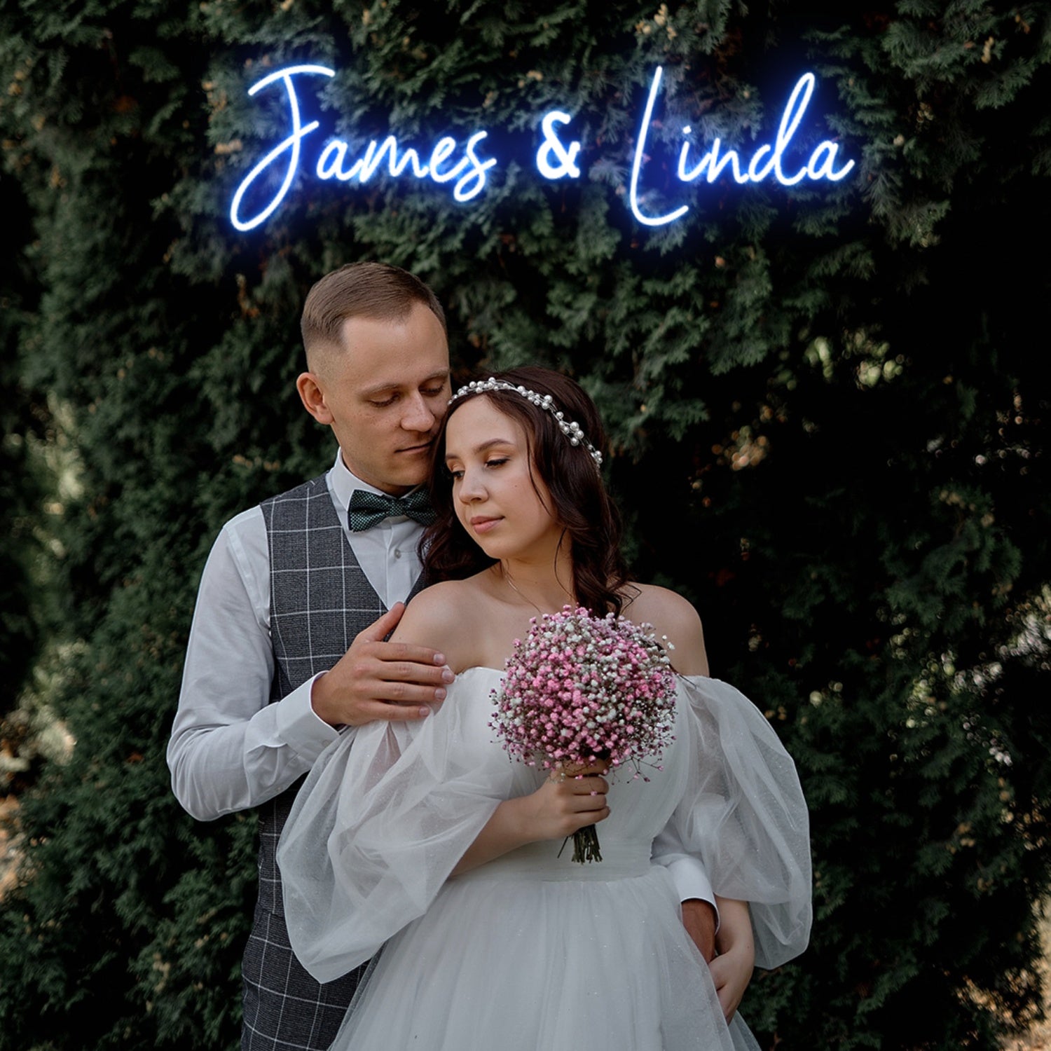 Wedding Led Neon Sign With Your First Names | Shineneon