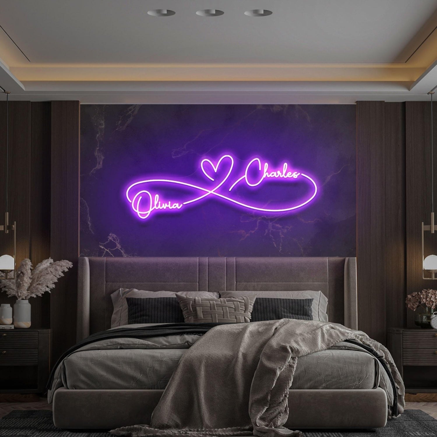 Wedding Led Neon Sign With Your Names | Shineneon
