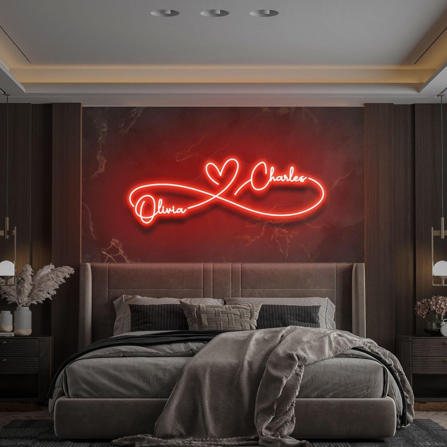 Wedding Led Neon Sign With Your Names | Shineneon