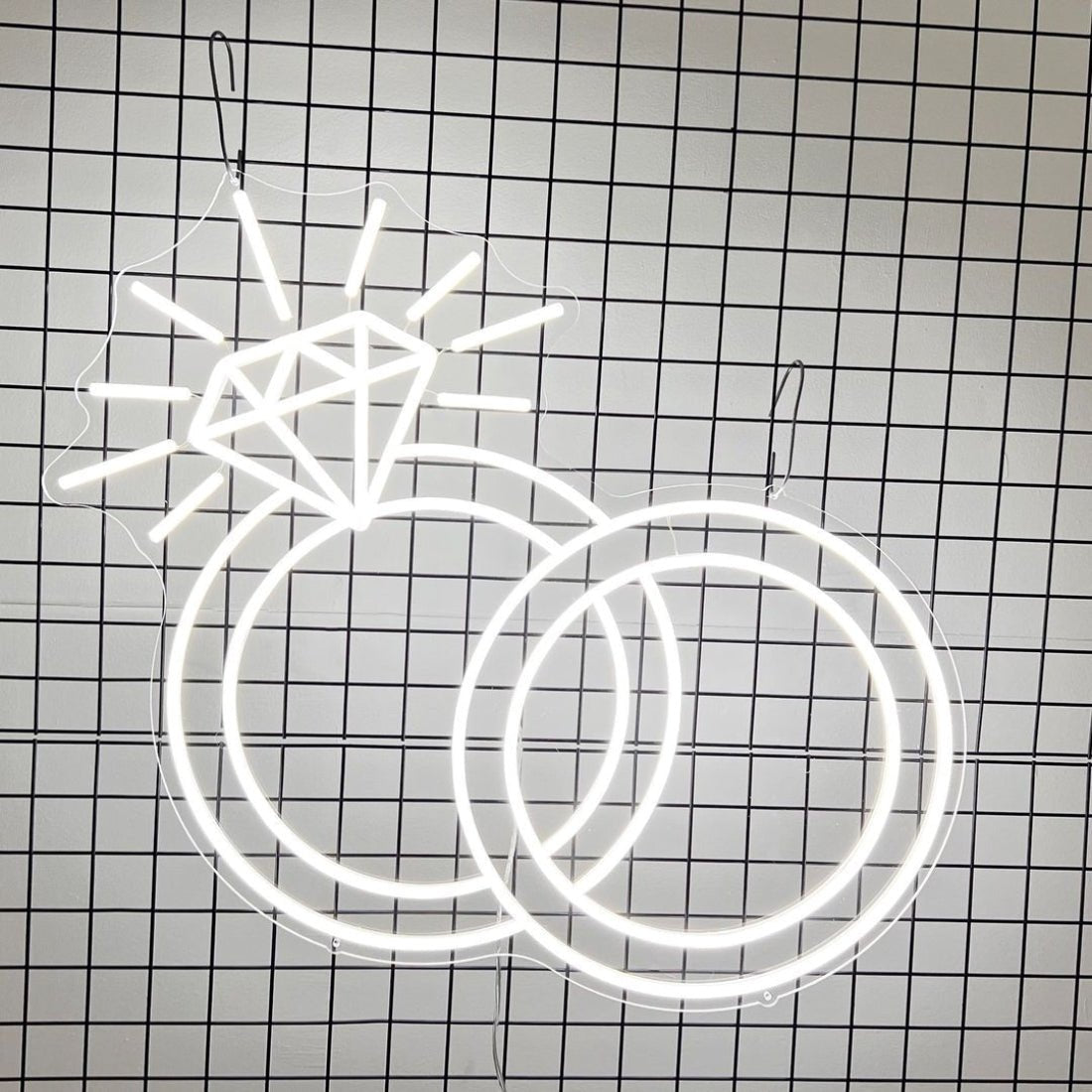 Wedding Rings Neon Signs Neon Lights Led Business Sign - Shineneon