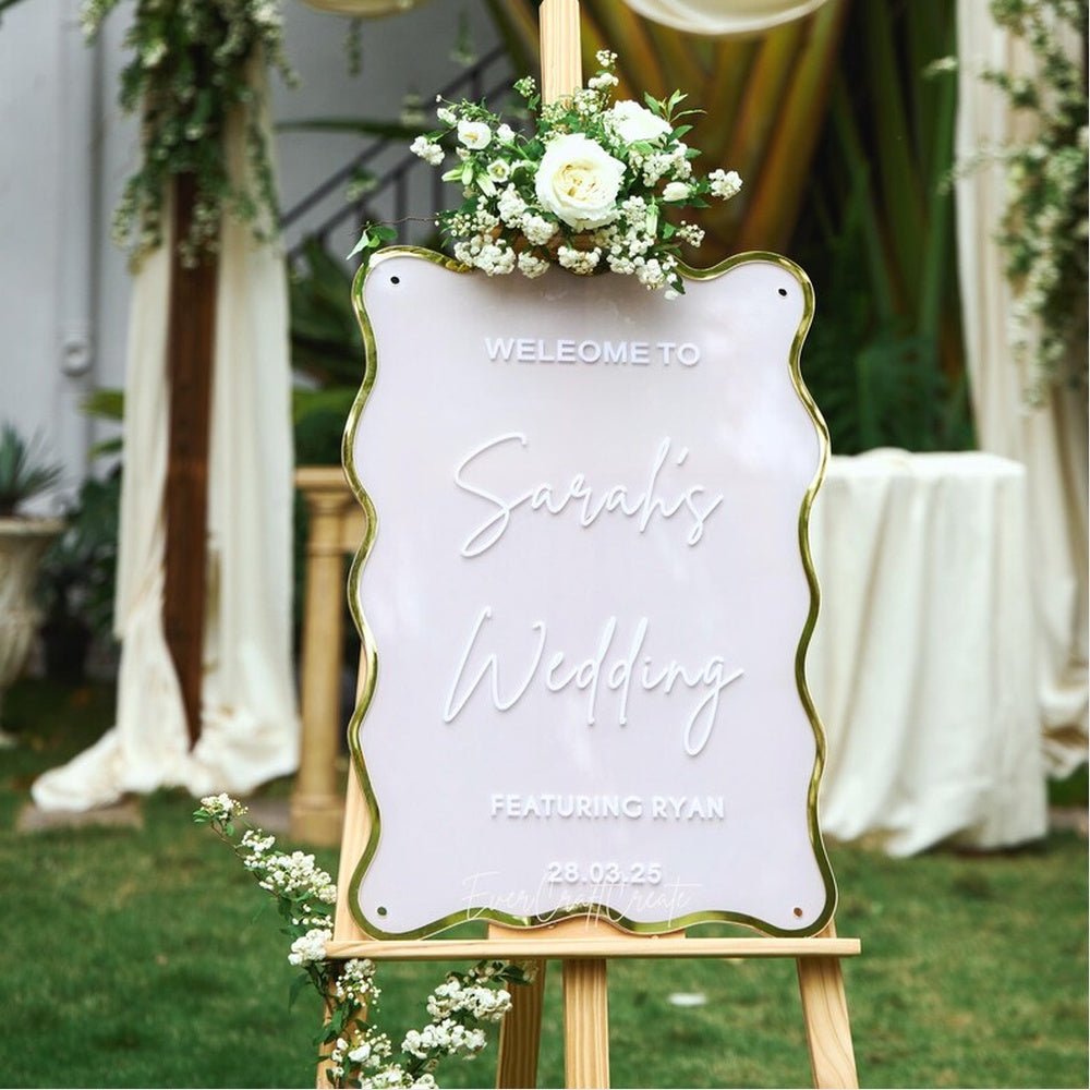 Wedding Signage Acrylic Business Logo Sign - Shineneon