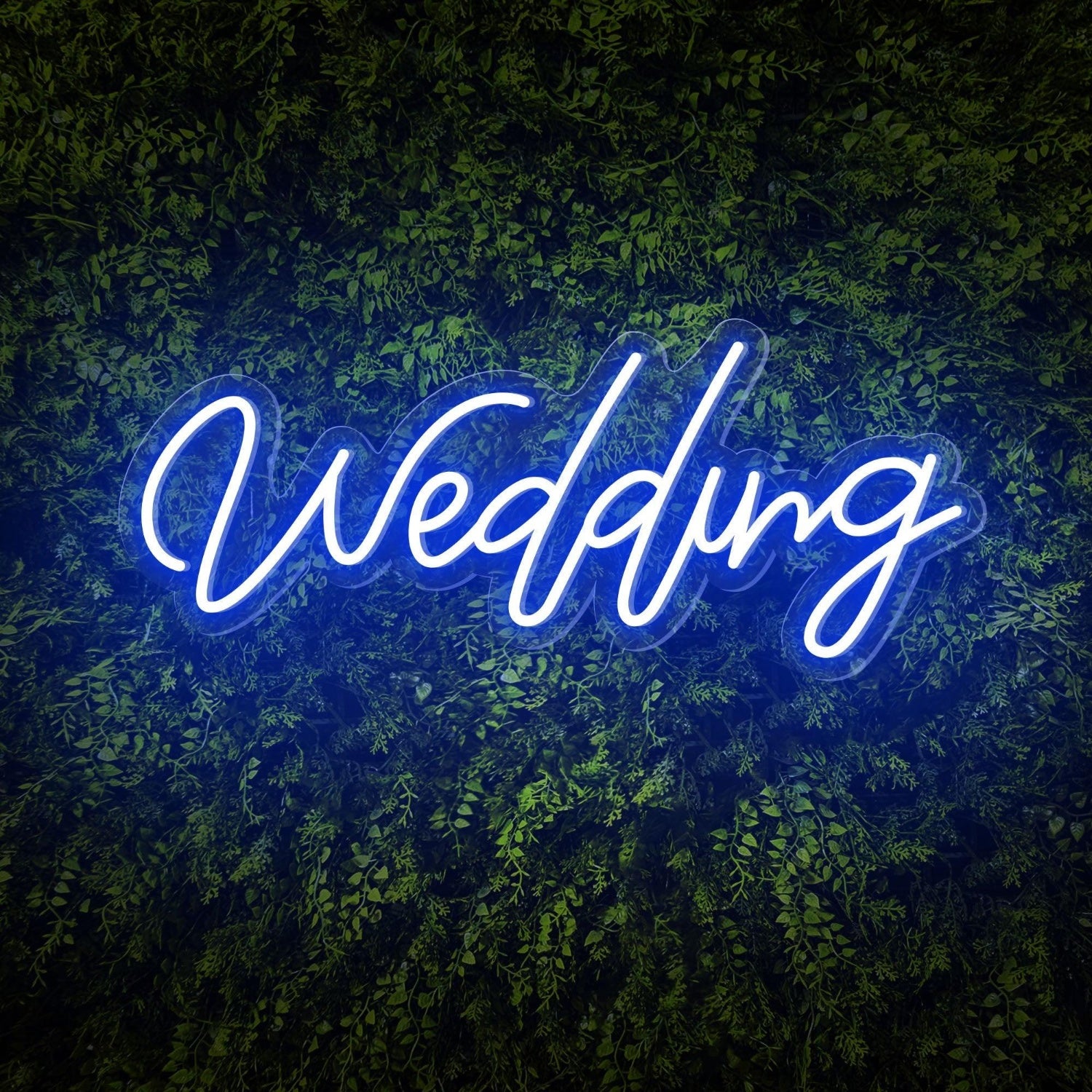 Wedding White Led Neon Sign For Greenery Wall Backdrop | Shineneon