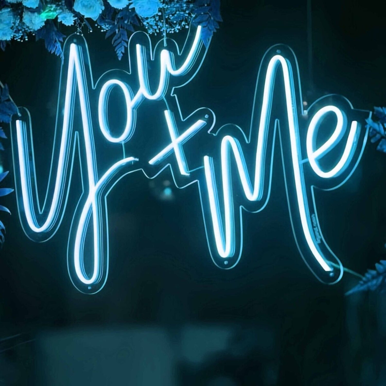 Wedding You And Me Neon Sign For Reception | Shineneon