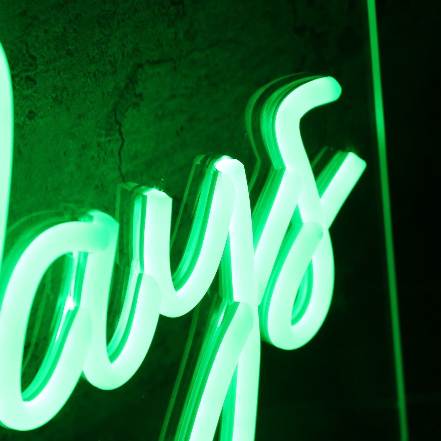 Wednesdays Green Led Neon Sign - Shineneon