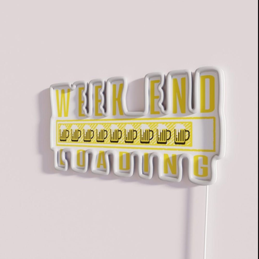 Weekend Beer Rgb Led Neon Sign - Shineneon