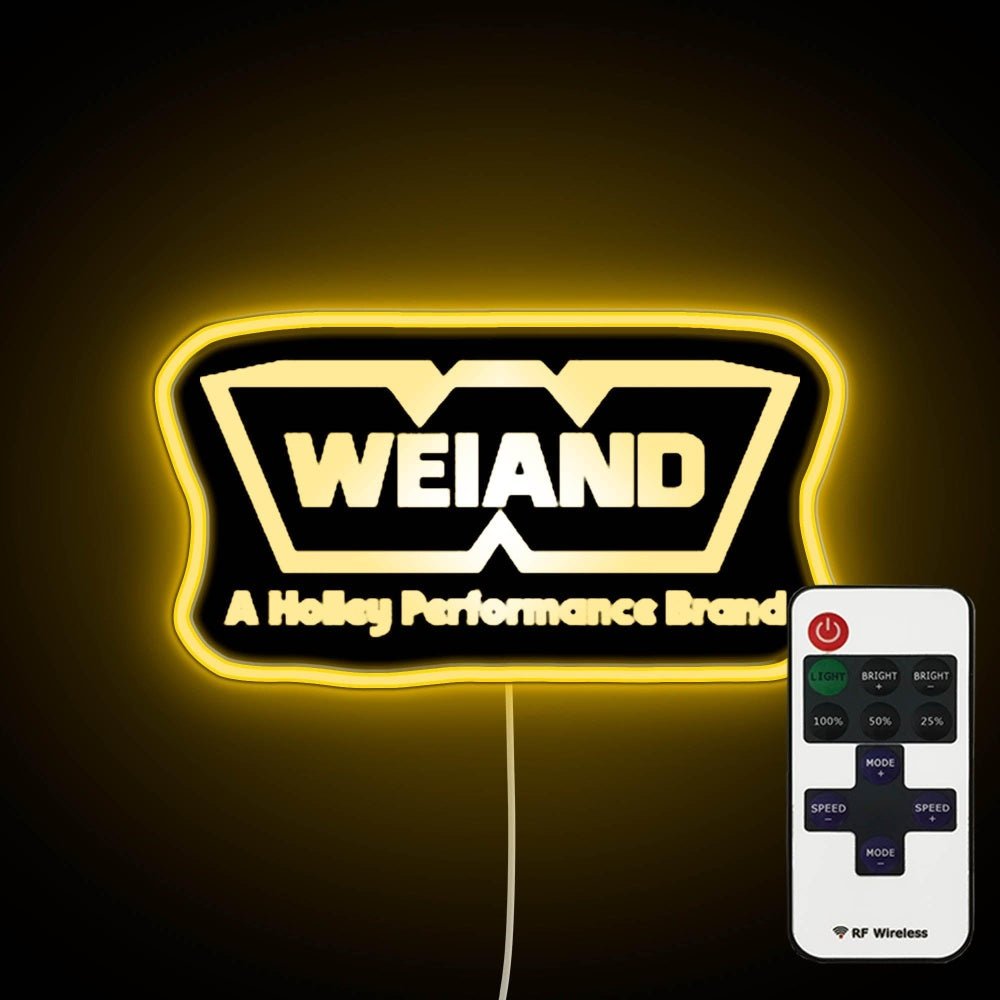 Weiand Logo Neon Sign - Shineneon