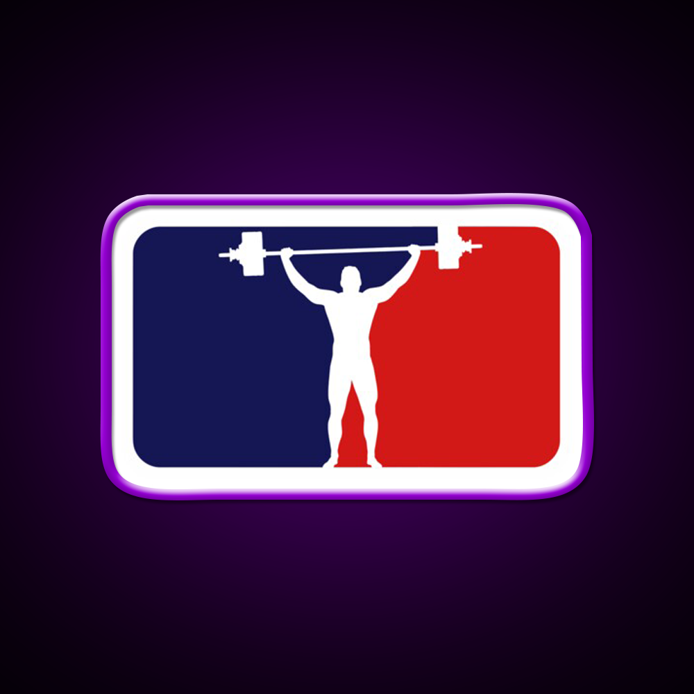 Weightlifting Gym Fitness Led Neon Sign Gym Room Sign Rgb Color