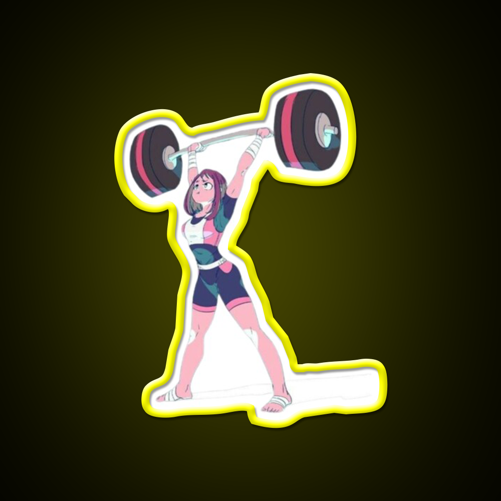 Weihtlifting Gym Fitness Led Neon Sign Rgb Color