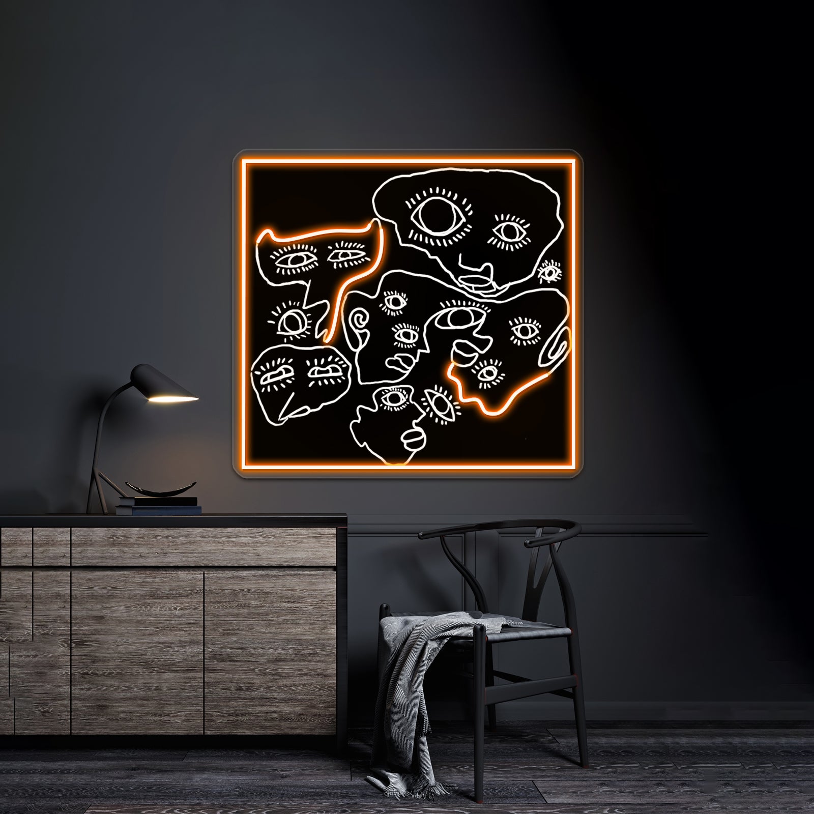 Weird Lookin Dudes Wall Artwork Neon Signs | Shineneon