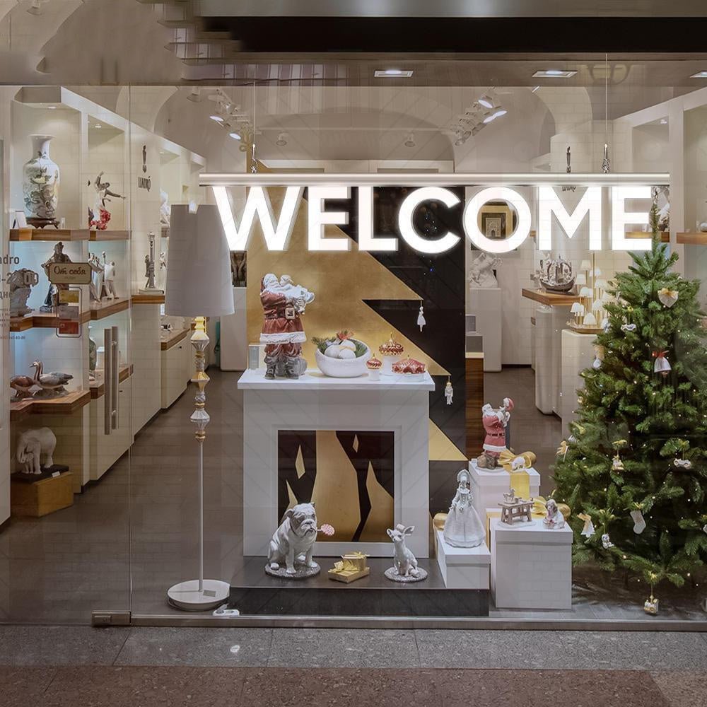 Welcome 3D Fulllit Acrylic Led Letters Sign - Shineneon