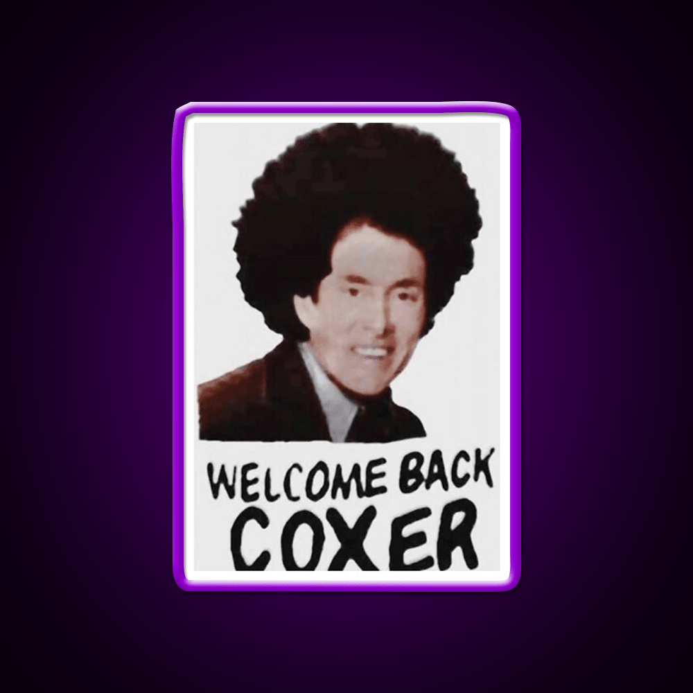 Welcome Back Coxer Welcome Led Neon Sign Open Sign Rgb Color - Shineneon