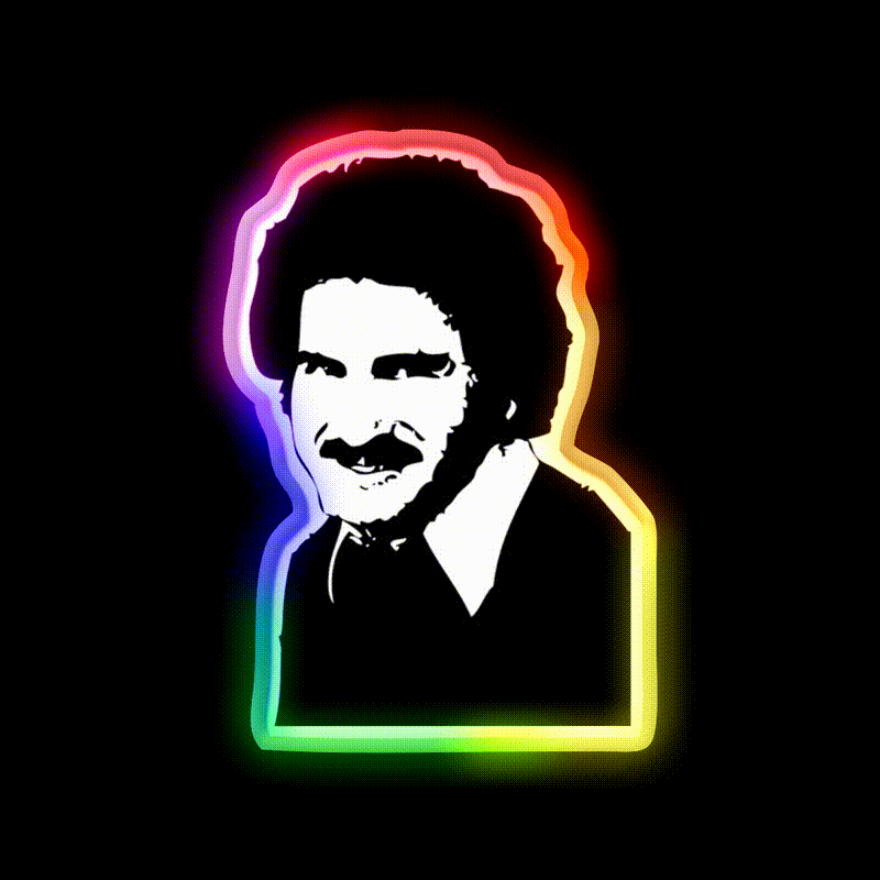 Welcome Back Kotter Gabe Kaplan Welcome Led Neon Sign Open Sign Rgb Color - LED neon sign close-up detail