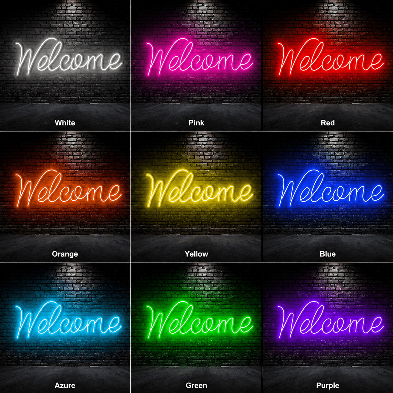 Welcome LED Neon Sign Home Decor - Shineneon