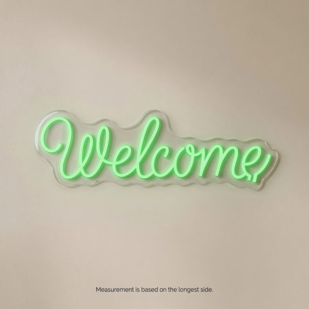 Welcome LED Neon Sign Wall Neon Sign - Shineneon