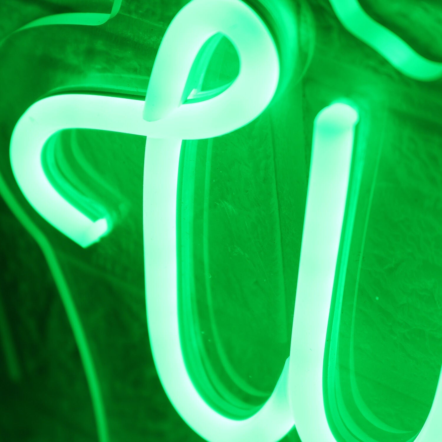 Welcome To Abbys Jungle Green Led Neon Sign - Shineneon