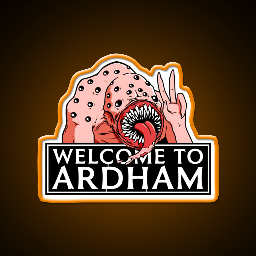 Welcome To Ardham Welcome Led Neon Sign Open Sign Rgb Color - Shineneon