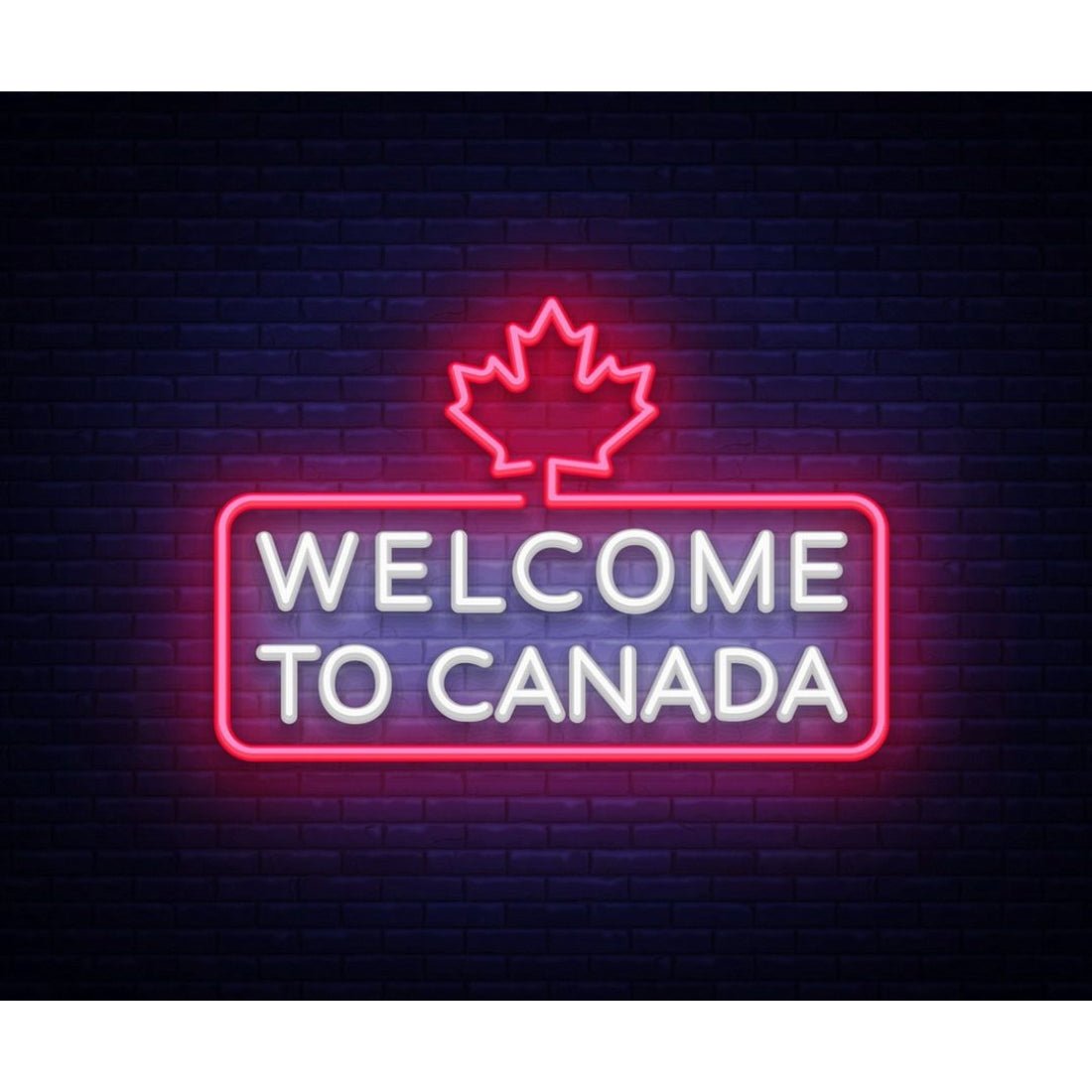 Welcome To Canada Led Sign Business Neon Sign - Shineneon