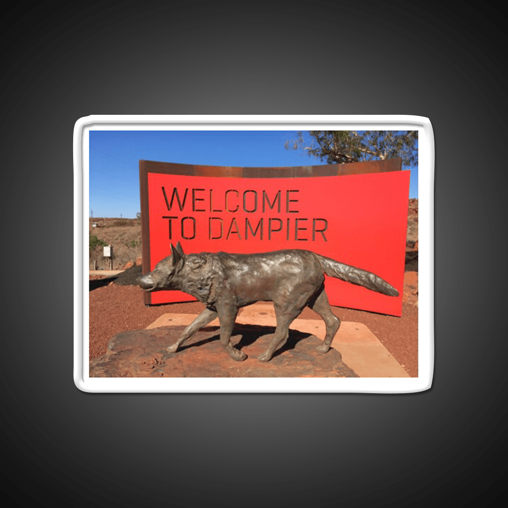 Welcome To Dampier Welcome Led Neon Sign Open Sign Rgb Color - Shineneon