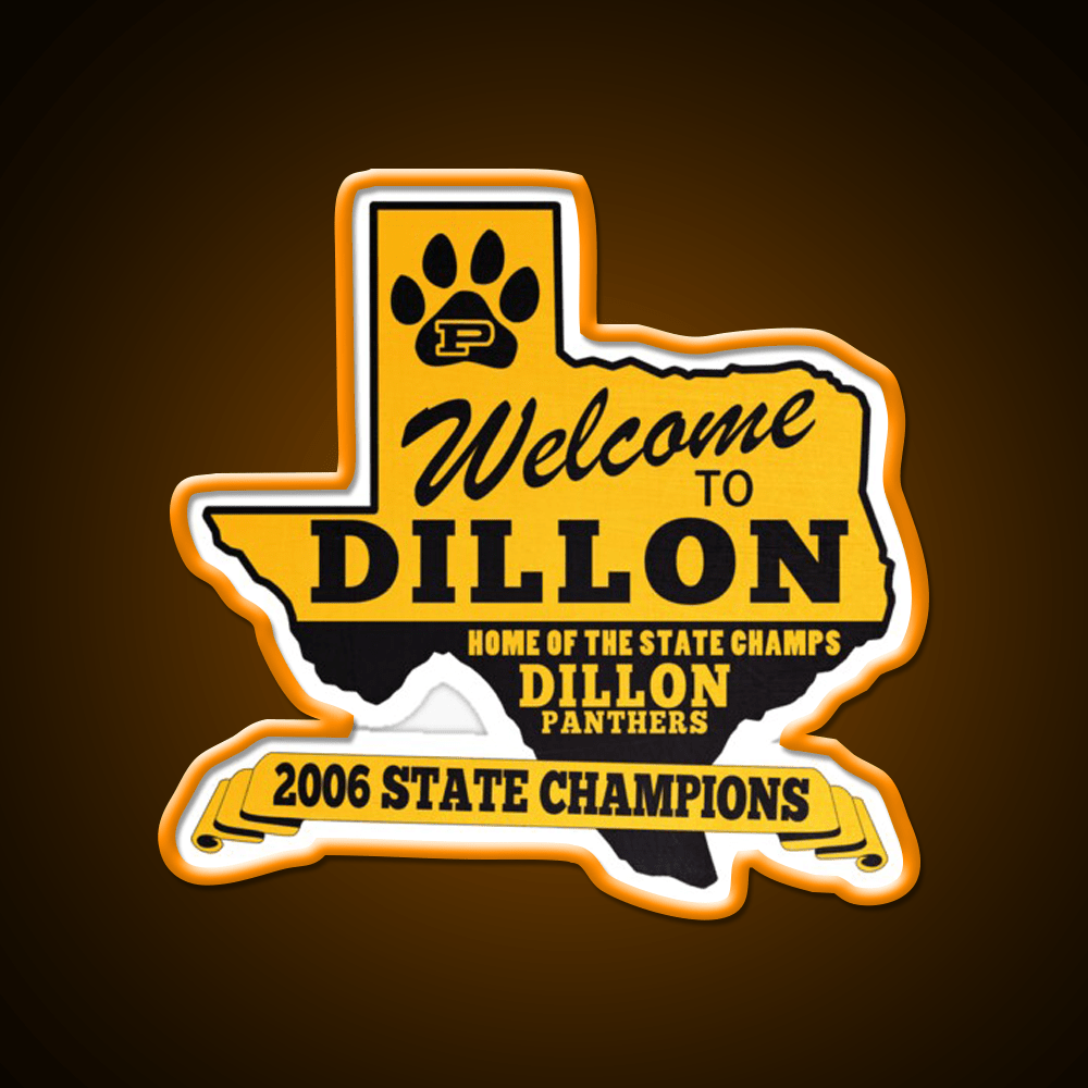Welcome To Dillon Welcome Led Neon Sign Open Sign Rgb Color - Shineneon