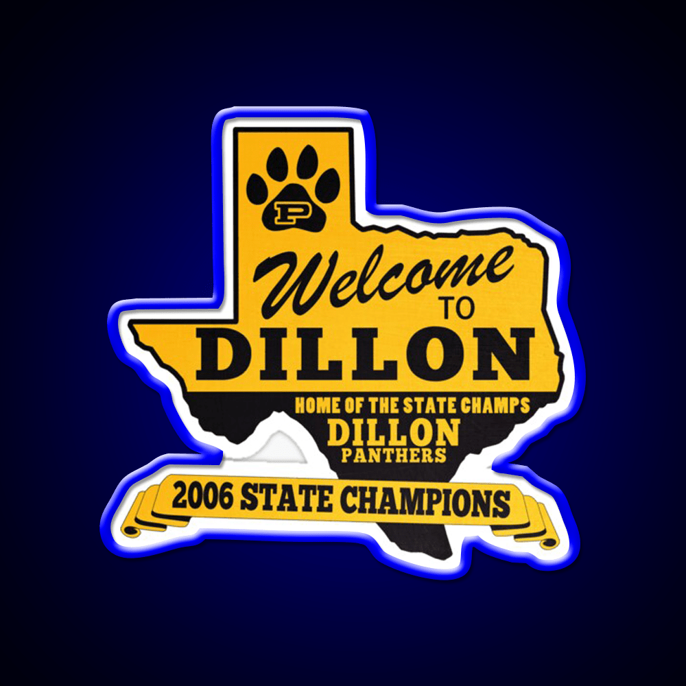 Welcome To Dillon Welcome Led Neon Sign Open Sign Rgb Color - Shineneon