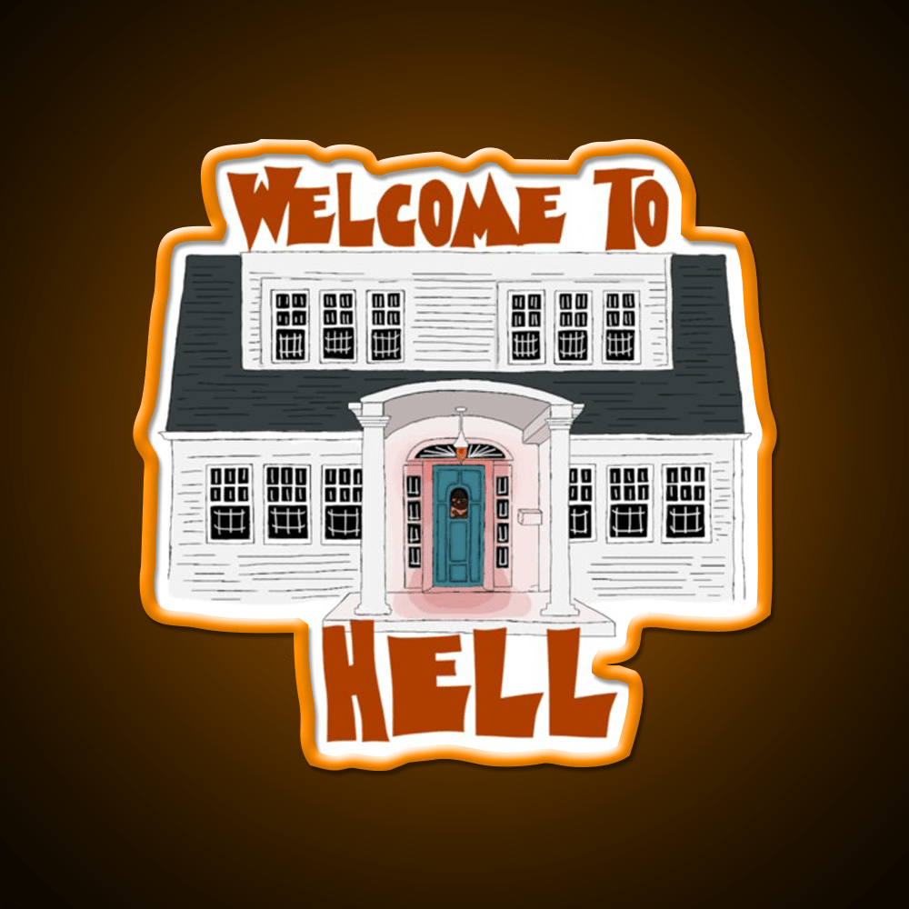 Welcome To Hell Welcome Led Neon Sign Open Sign Rgb Color - Shineneon
