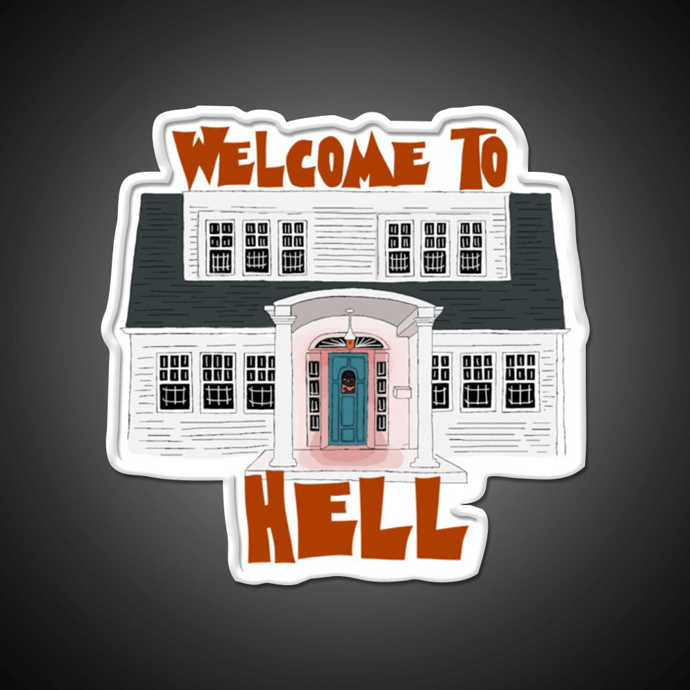 Welcome To Hell Welcome Led Neon Sign Open Sign Rgb Color - Shineneon