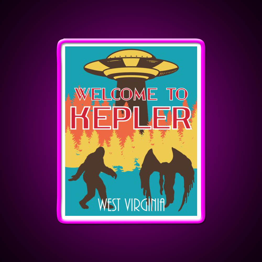 Welcome To Kepler Welcome Led Neon Sign Open Sign Rgb Color