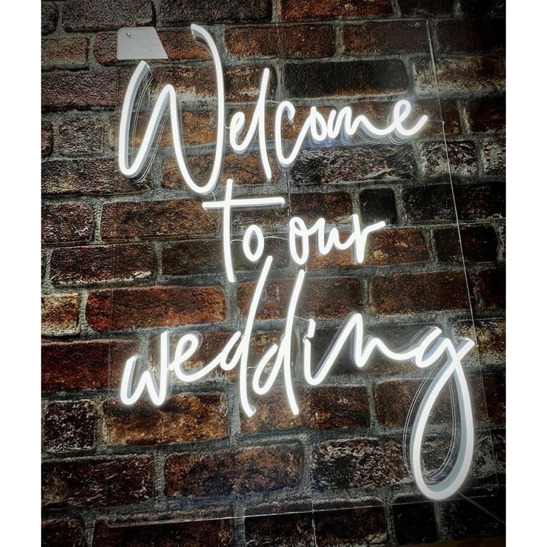Welcome To Our Wedding Led Sign Business Neon Sign - Shineneon
