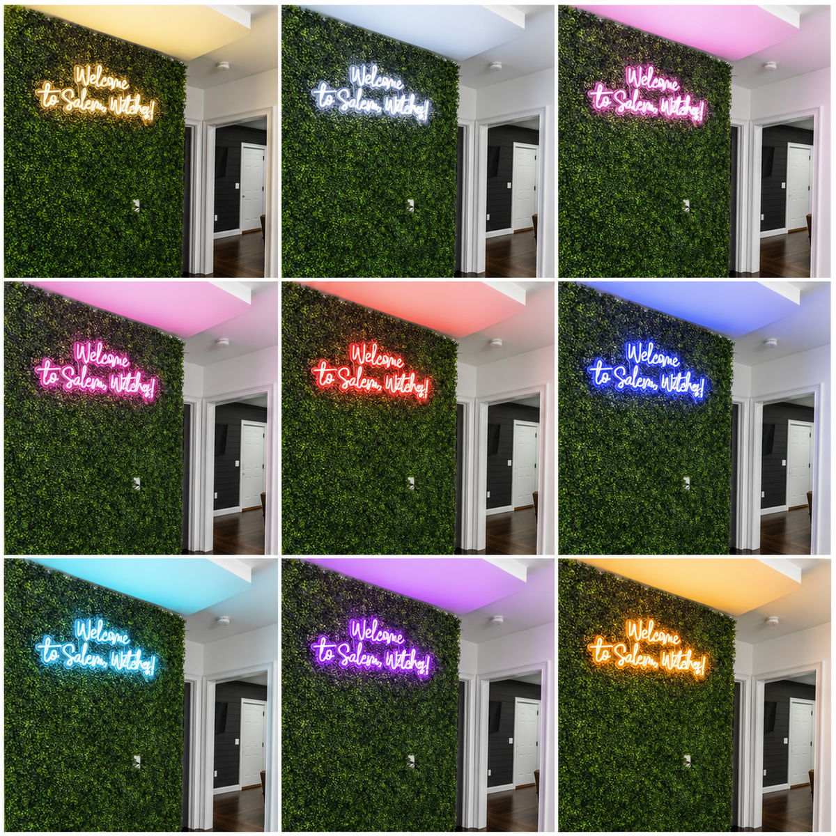 Welcome To Salem Witches LED Neon Sign - Shineneon