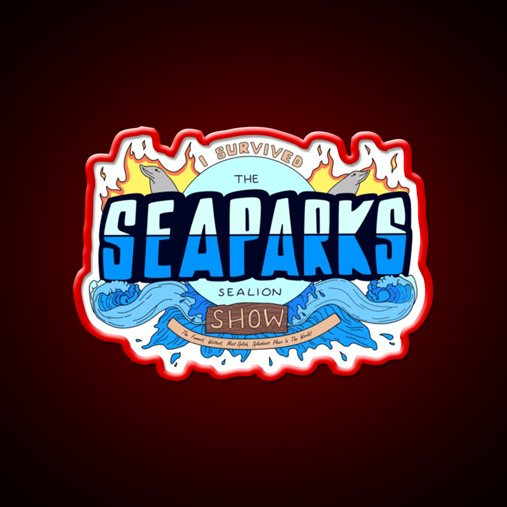 Welcome To Sea Parks Welcome Led Neon Sign Open Sign Rgb Color - Shineneon