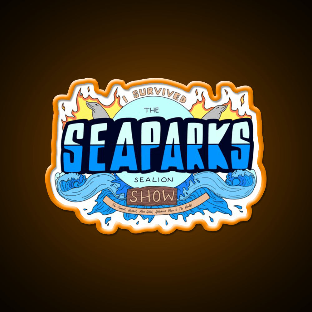 Welcome To Sea Parks Welcome Led Neon Sign Open Sign Rgb Color - Shineneon