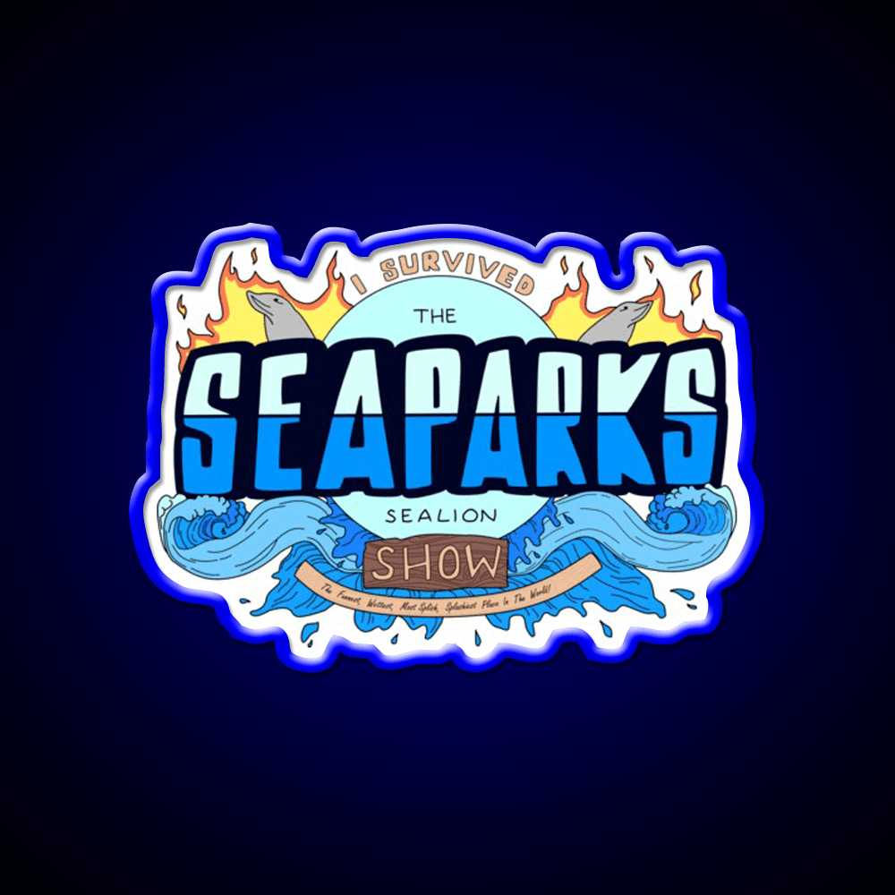 Welcome To Sea Parks Welcome Led Neon Sign Open Sign Rgb Color - Shineneon