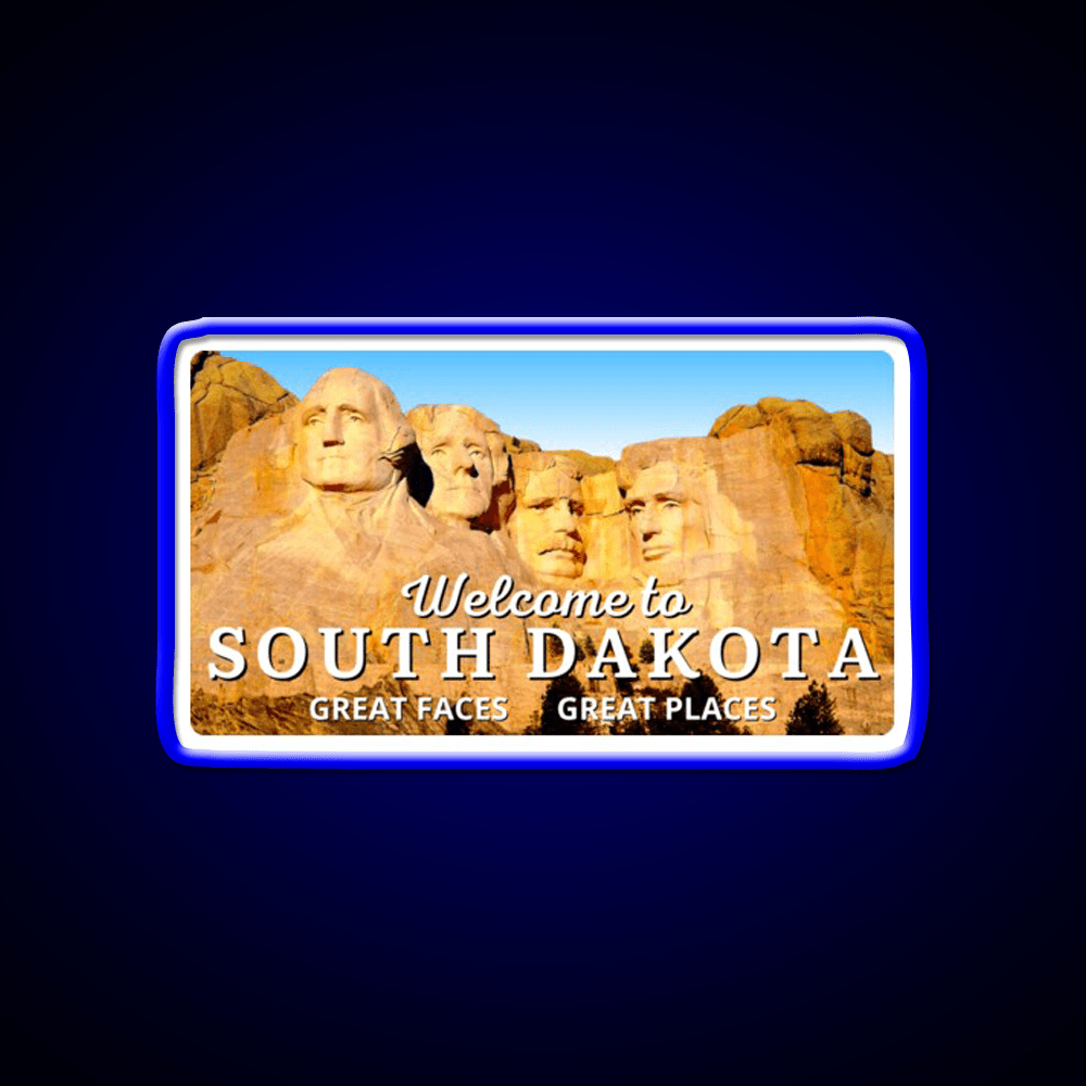 Welcome To South Dakota Welcome Led Neon Sign Open Sign Rgb Color - Shineneon