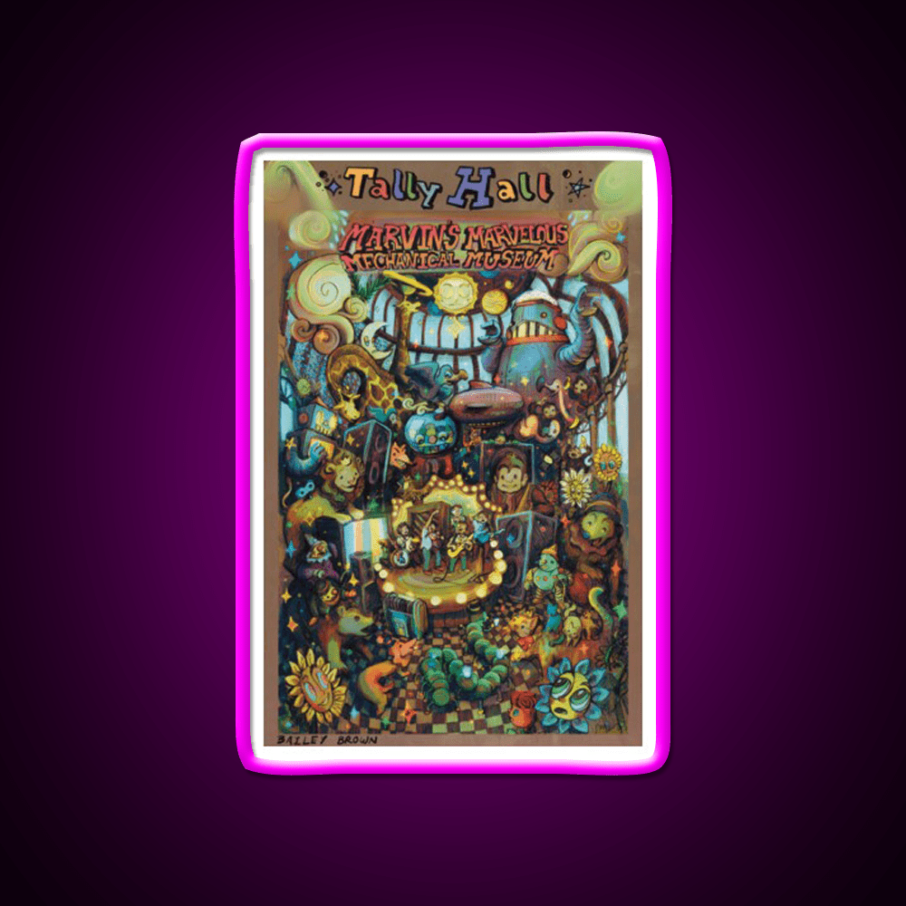 Welcome To Tally Hall Welcome Led Neon Sign Open Sign Rgb Color - Shineneon
