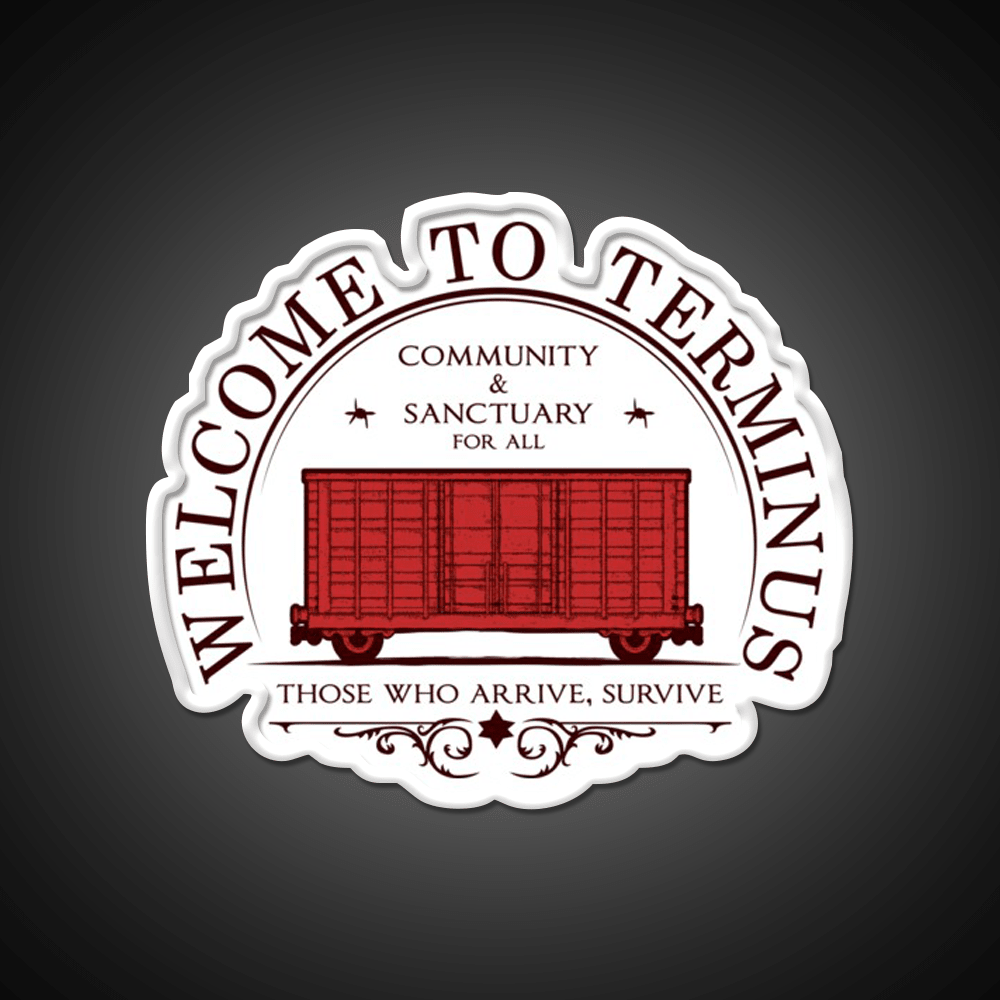 Welcome To Terminus Welcome Led Neon Sign Open Sign Rgb Color - Shineneon