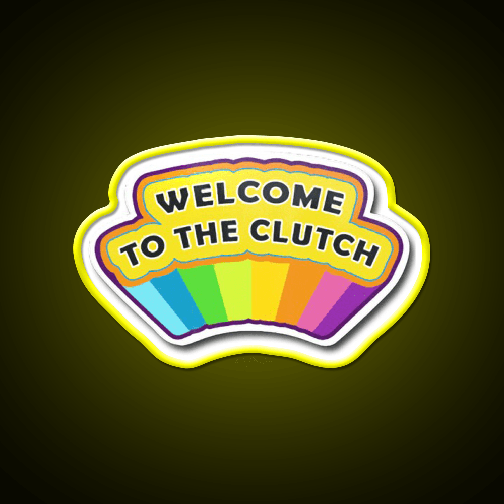 Welcome To The Clutch Csgo Welcome Led Neon Sign Open Sign Rgb Color - Shineneon