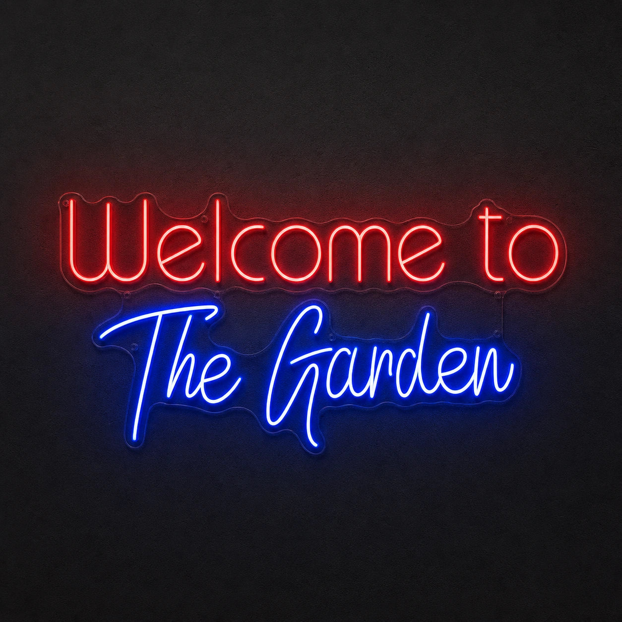 Welcome To The Garden LED Neon Sign main product image