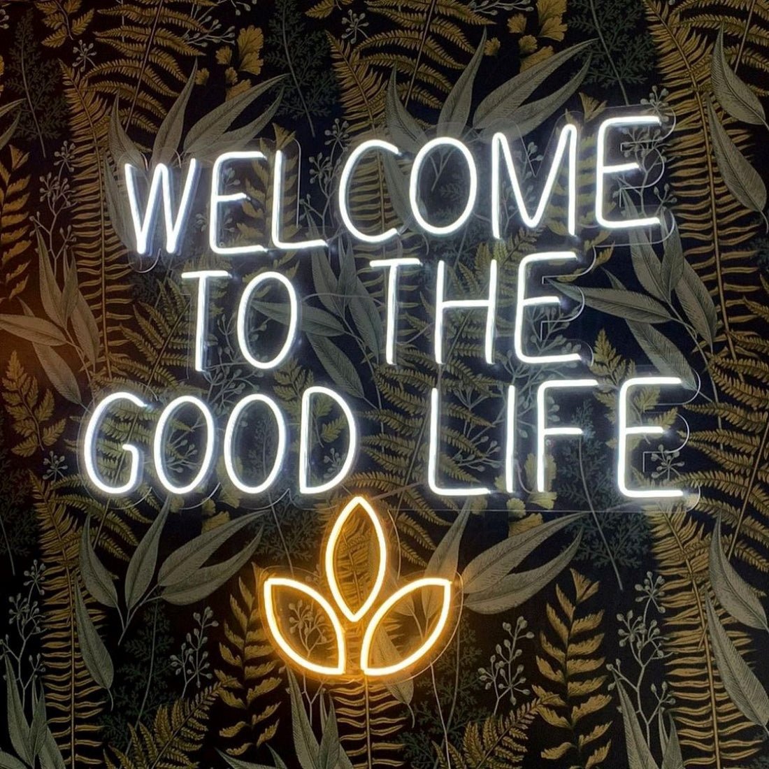 Welcome To The Good Life Led Sign Business Neon Signs - Shineneon