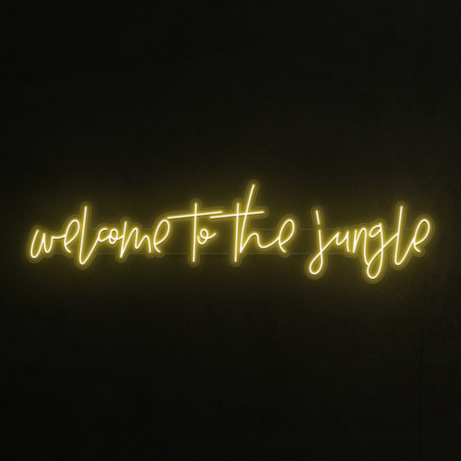 Welcome To The Jungle Led Neon Sign | Shineneon