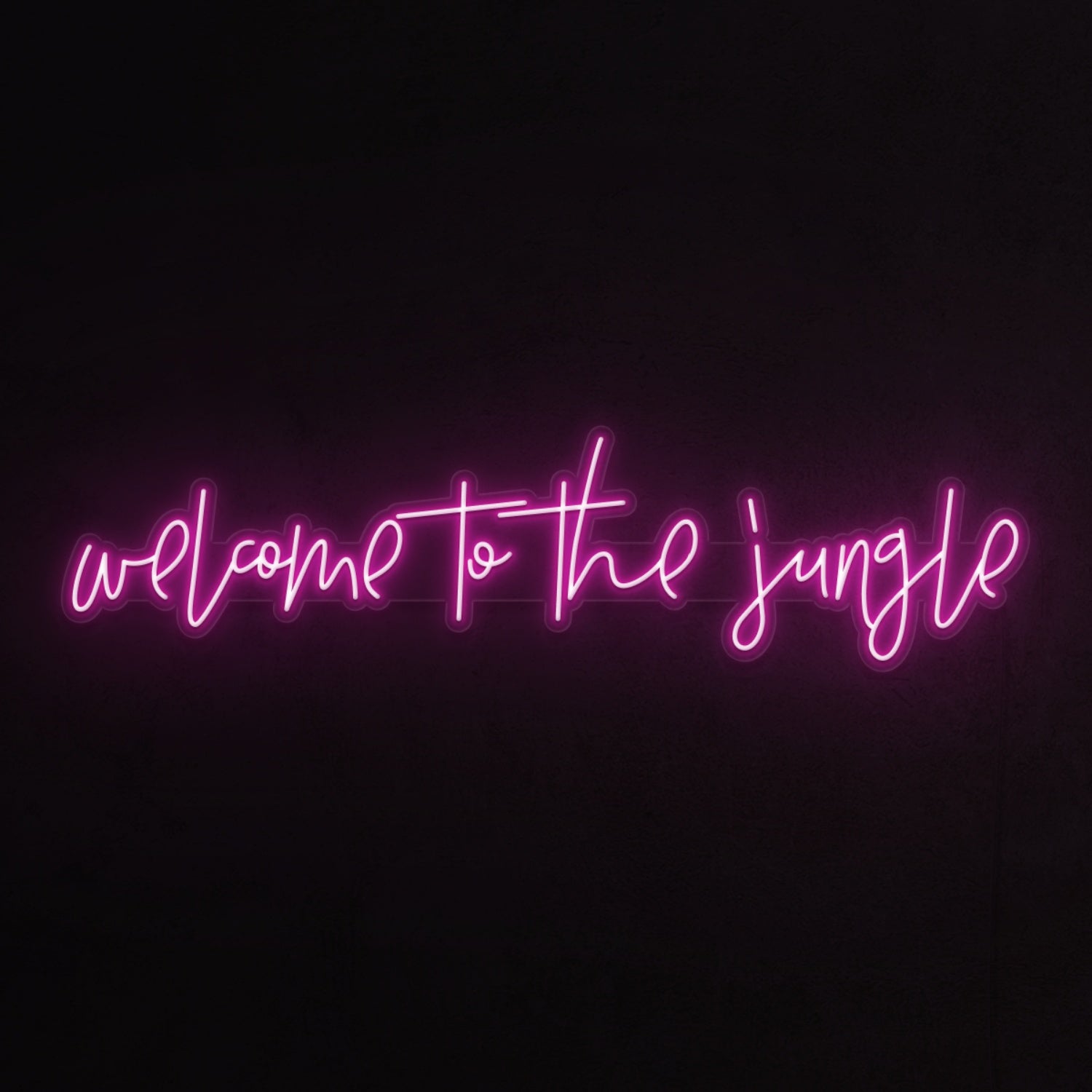 Welcome To The Jungle Led Neon Sign | Shineneon