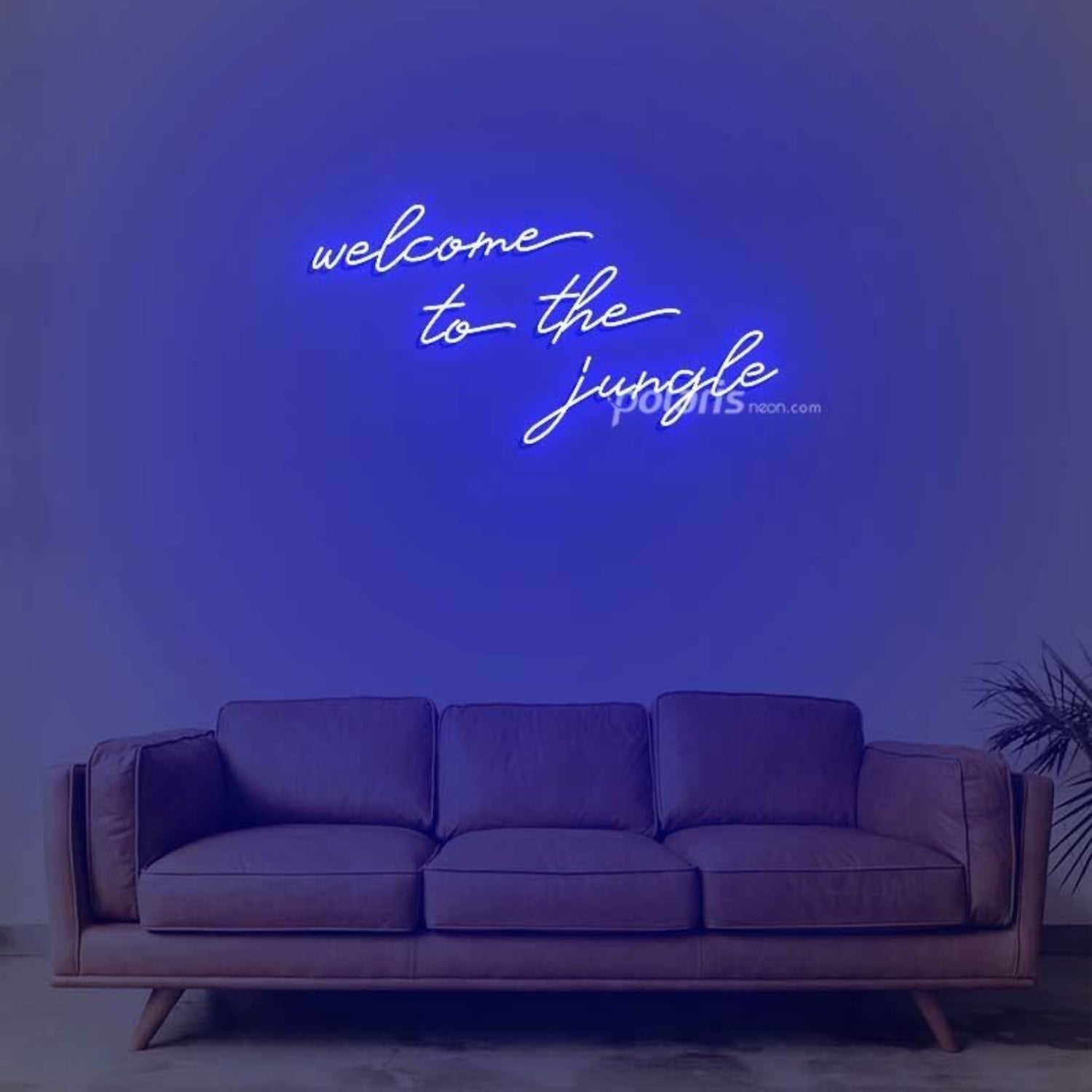 Welcome To The Jungle Led Neon Sign For Fun - Shineneon
