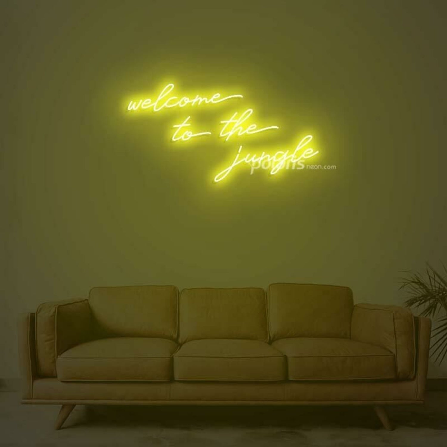 Welcome To The Jungle Led Neon Sign For Fun - Shineneon