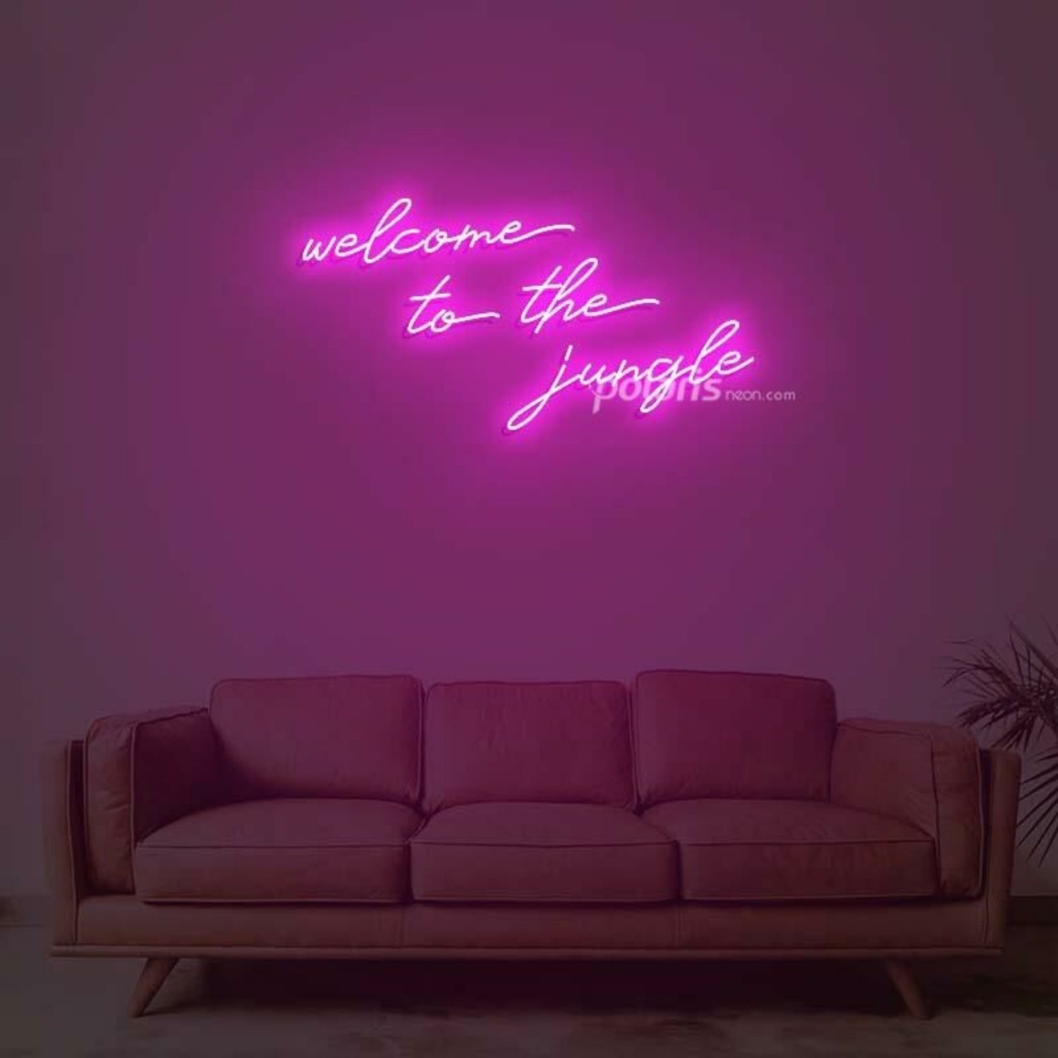 Welcome To The Jungle Led Neon Sign For Fun - Shineneon
