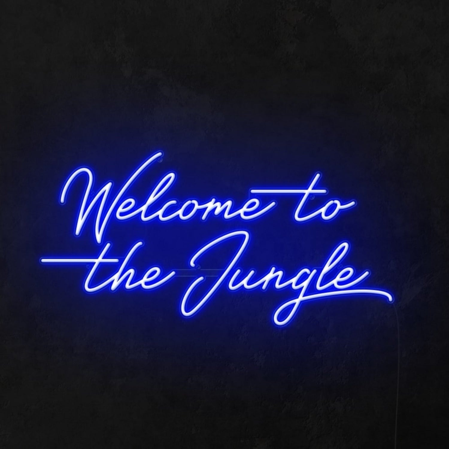 Welcome To The Jungle Led Neon Sign Wall Art | Shineneon