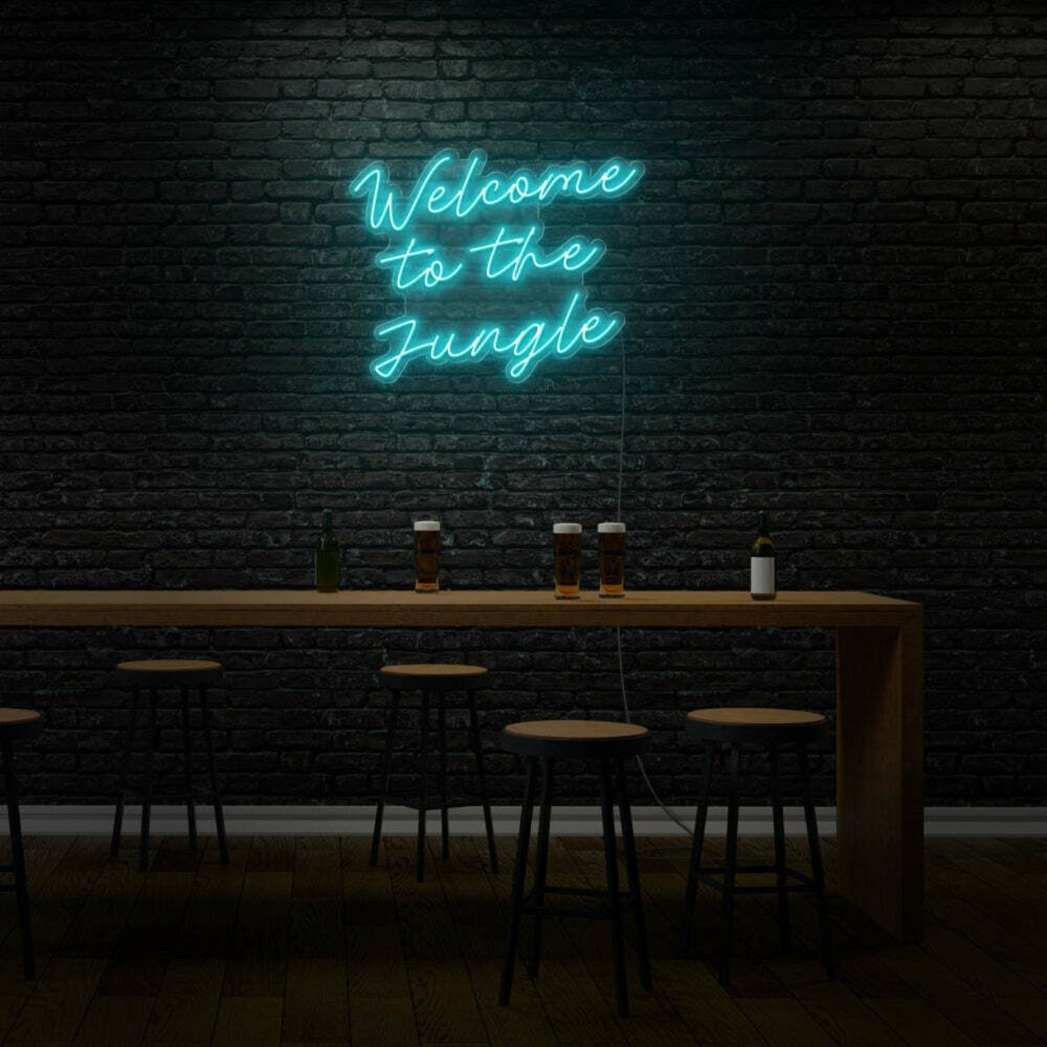 Welcome To The Jungle Led Neon Sign_1 | Shineneon