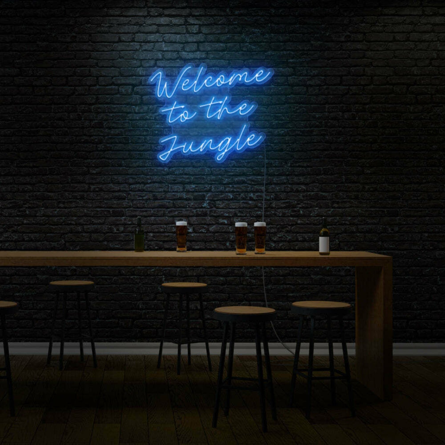 Welcome To The Jungle Led Neon Sign_1 | Shineneon